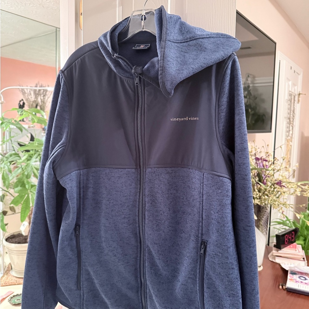 Vineyard Vines Men's Navy Sweater/Jacket